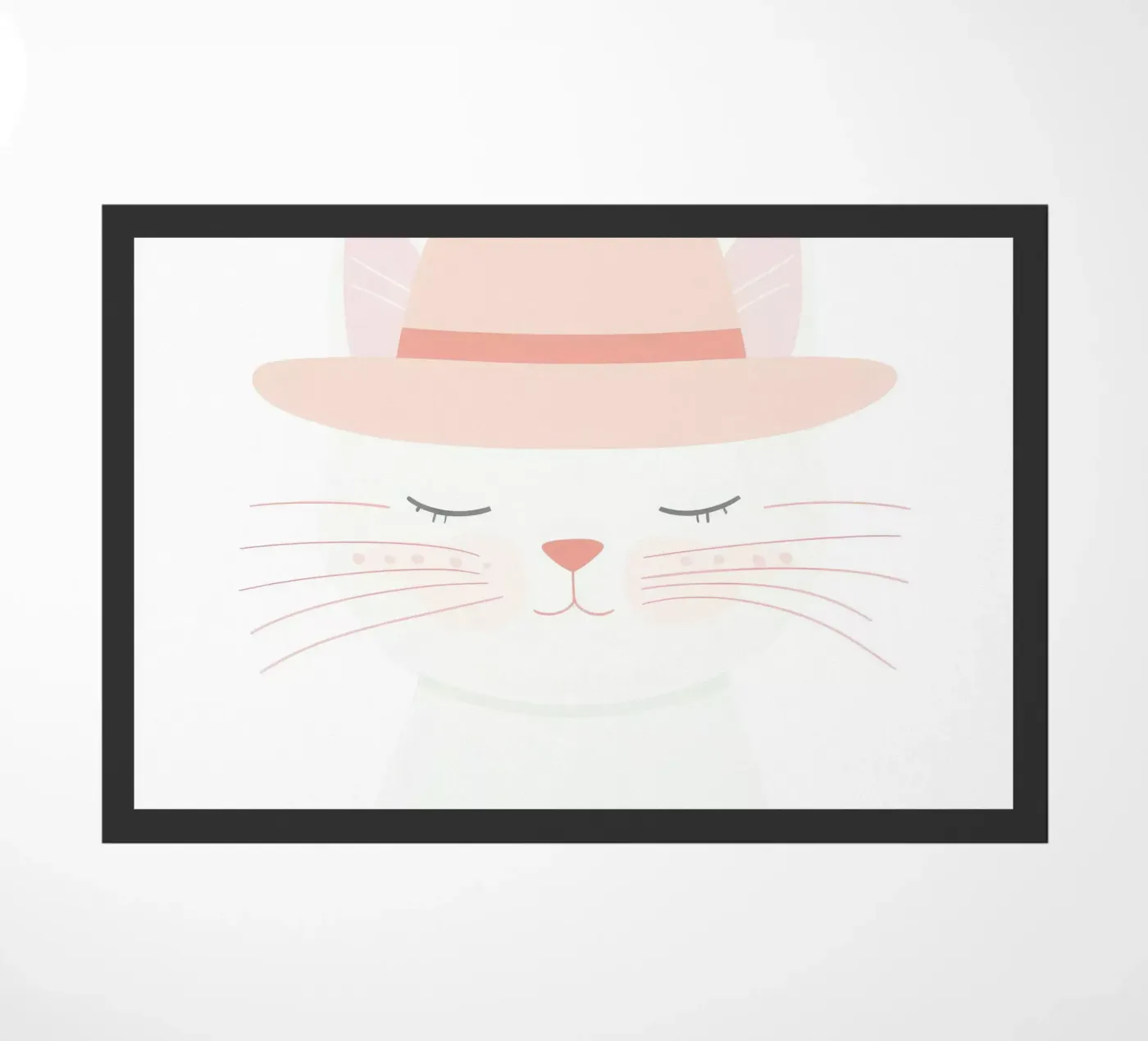 Cute Cat 2 deurmat van So Cute Land - Affiches et posters