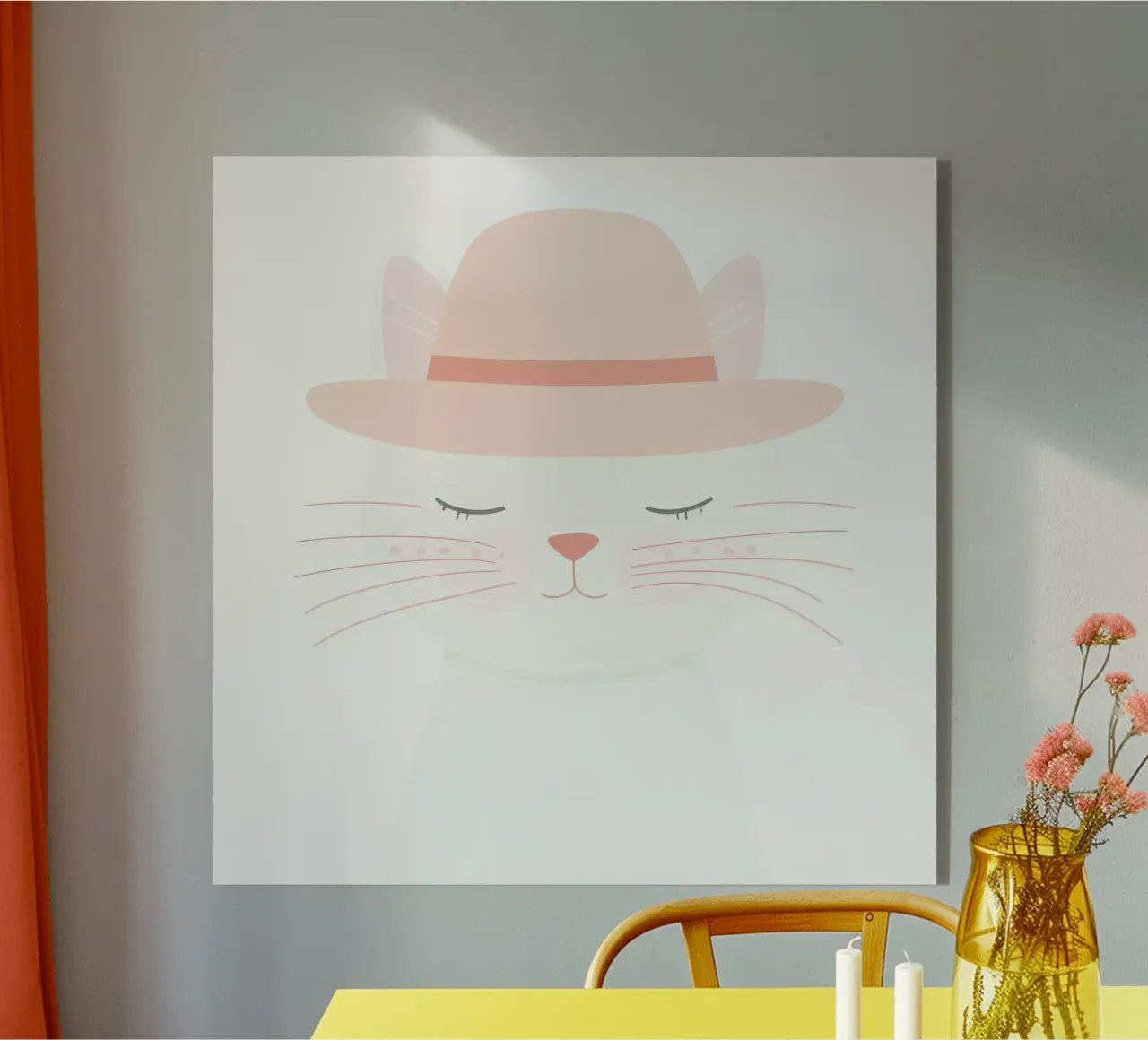 Cute Cat 2 plexiglass da So Cute Land - Affiches et posters