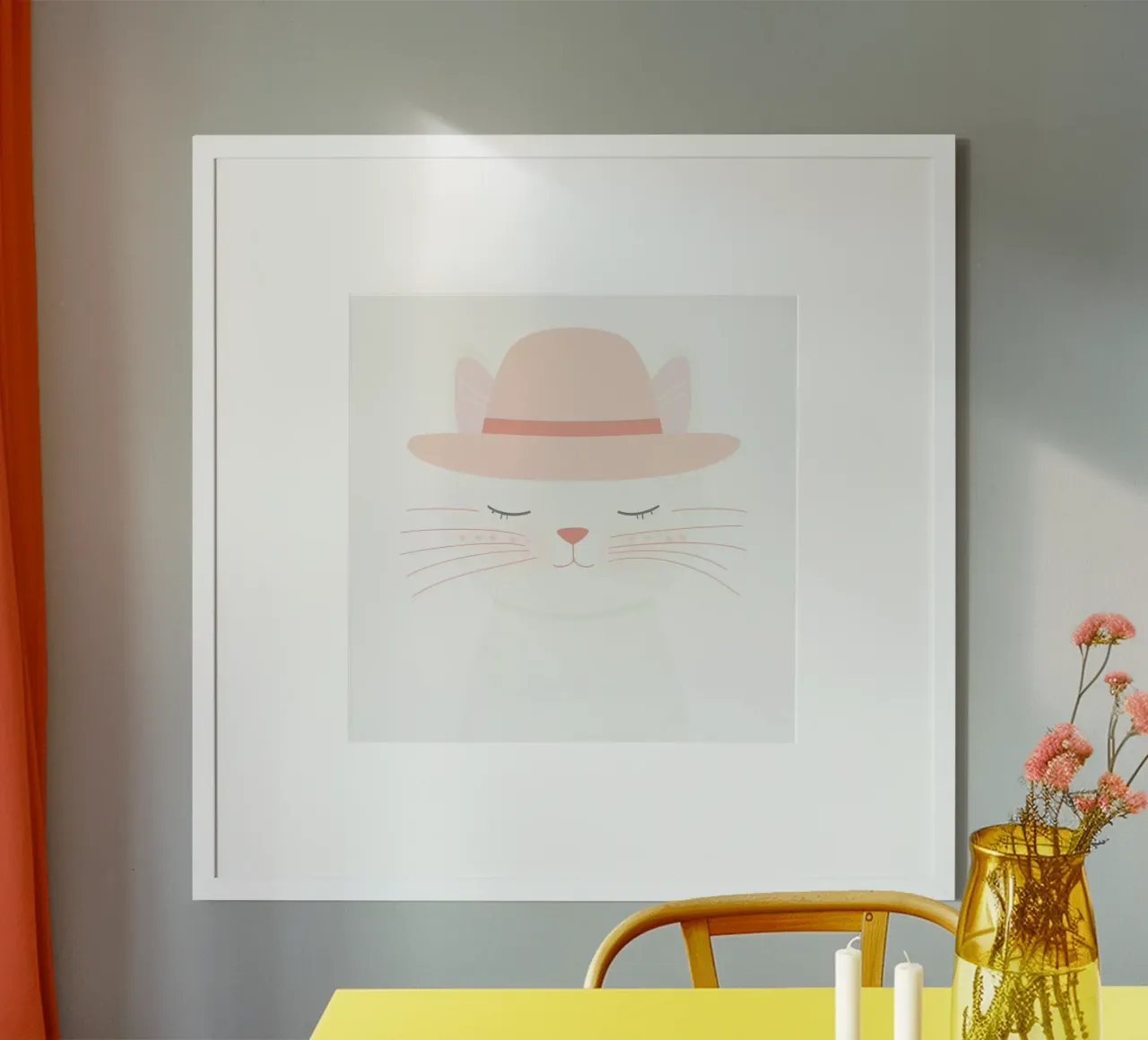 Cute Cat 2 poster by So Cute Land - Affiches et posters