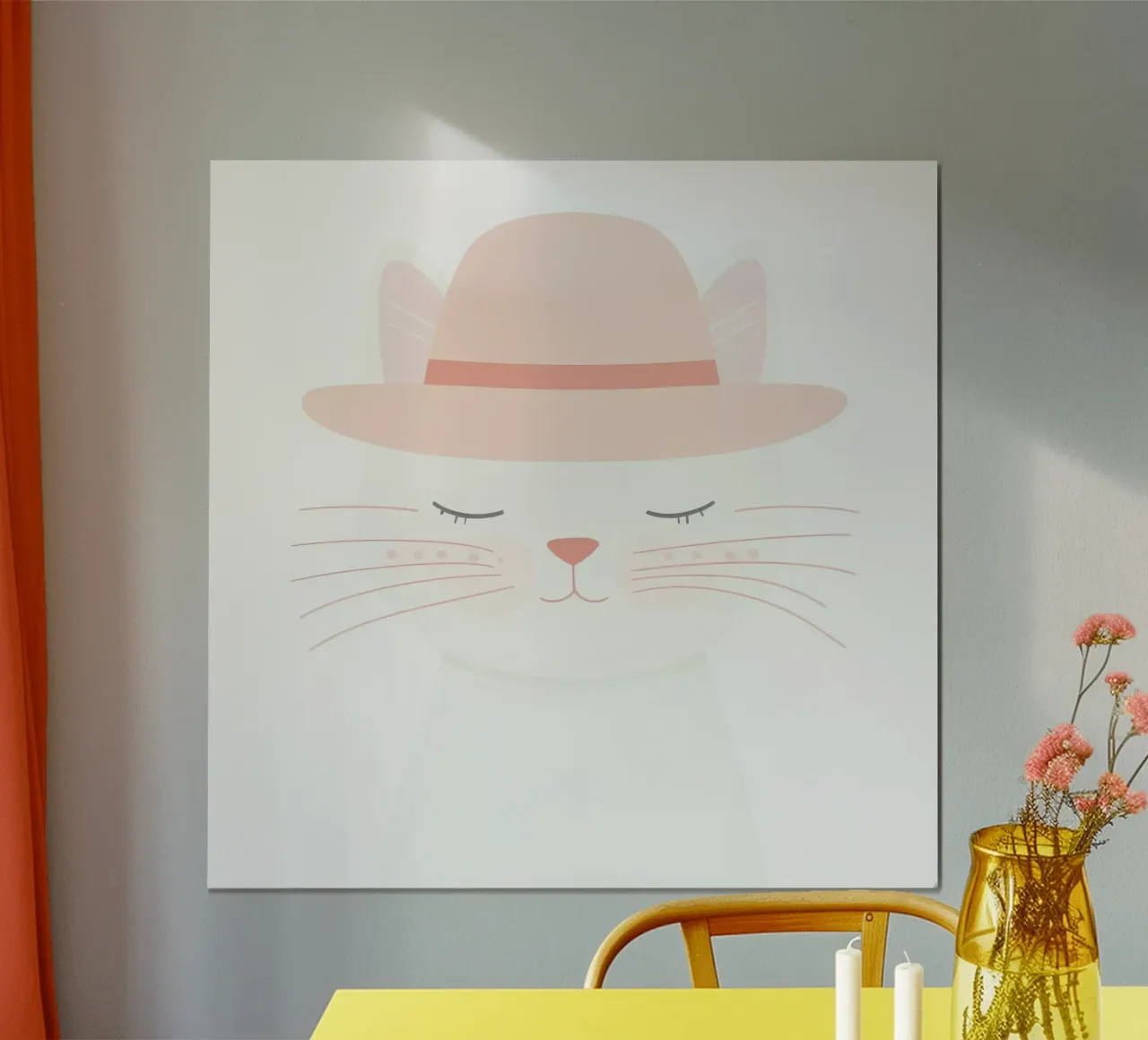 Cute Cat 2 carta hahnemühle da So Cute Land - Affiches et posters