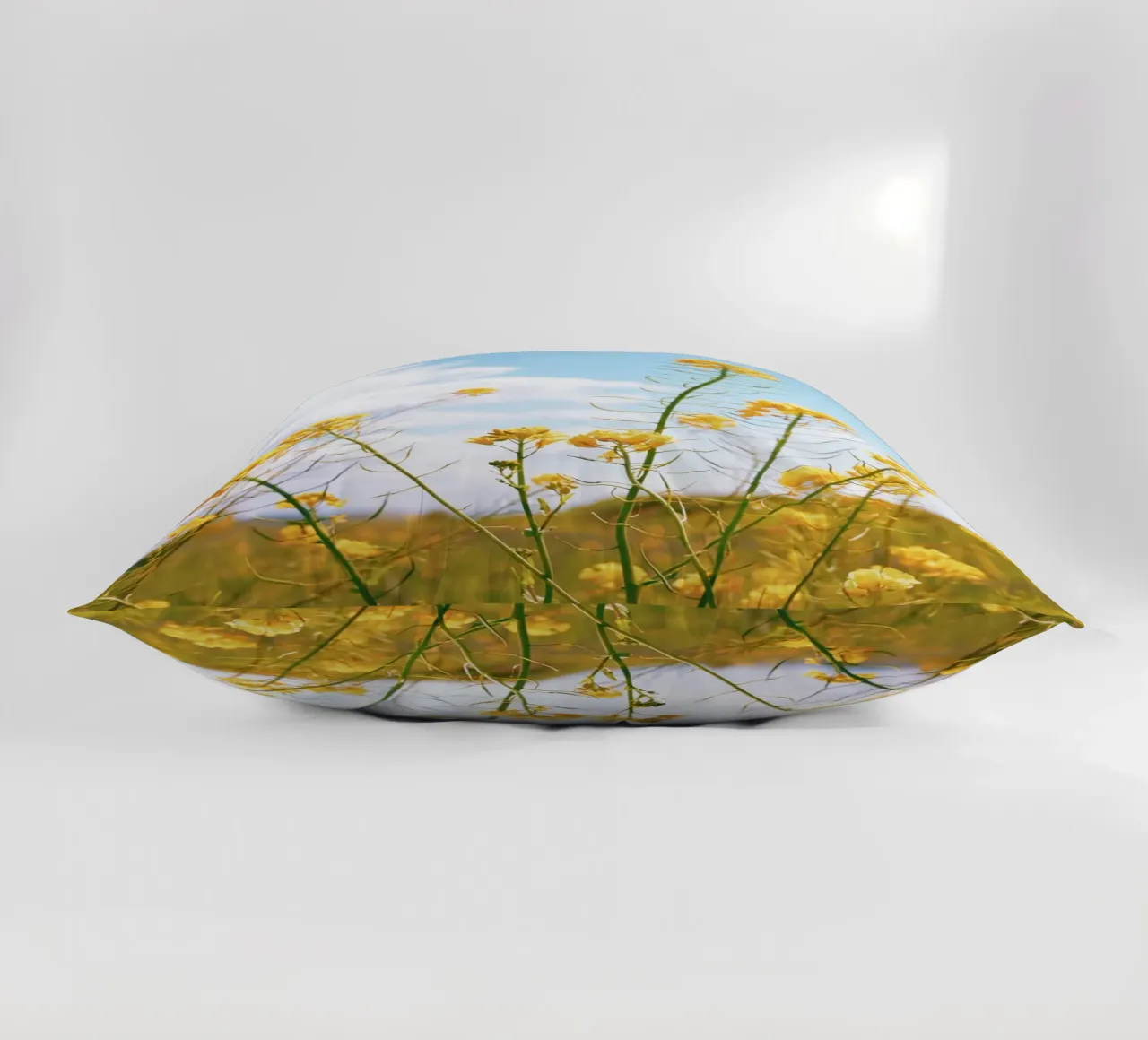 Mellow Yellow cuscino da Morgan Kendall