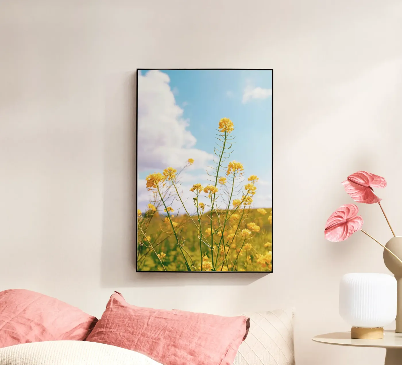 Mellow Yellow plexiglas de Morgan Kendall