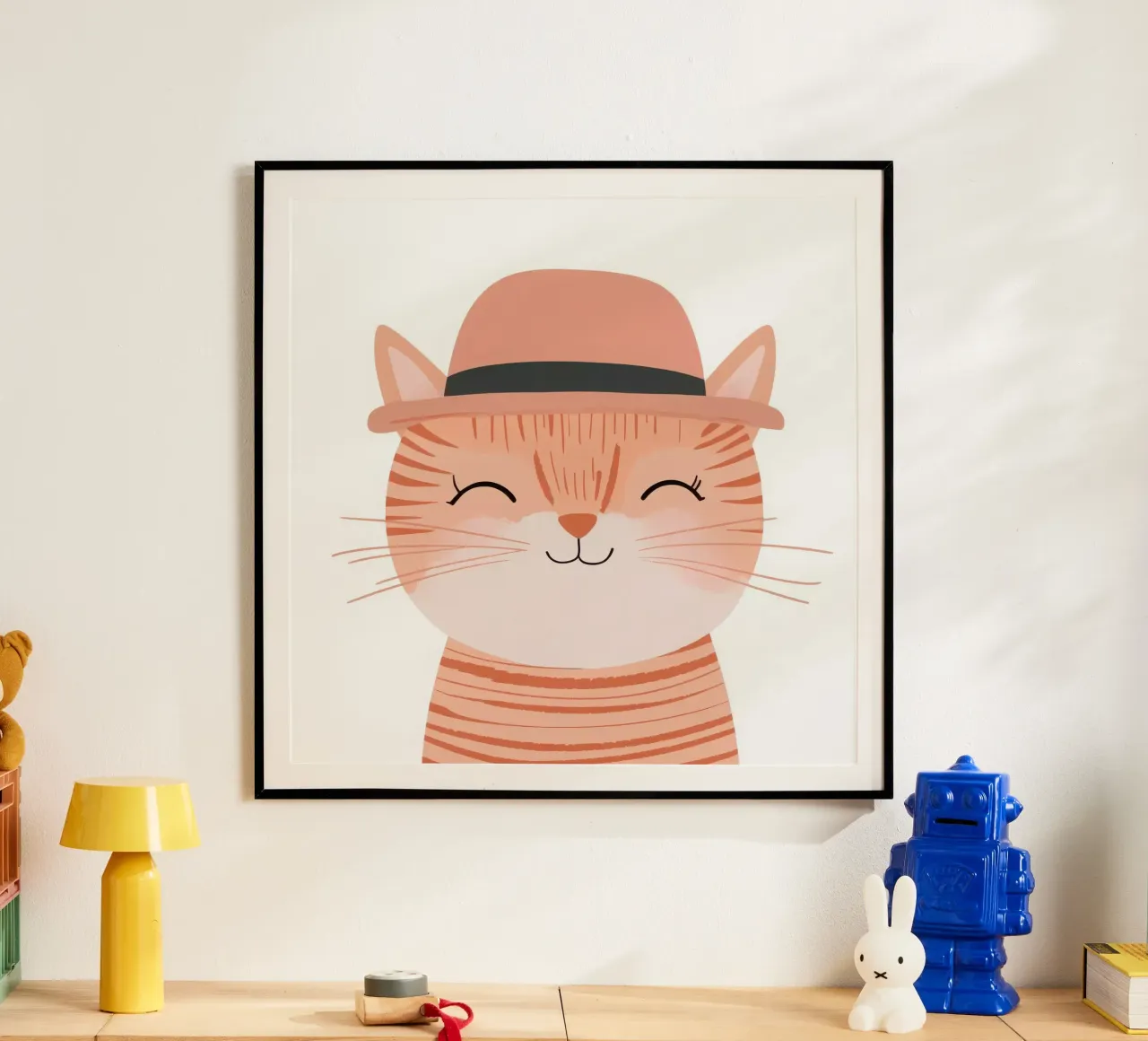 Cute cat 3 carta hahnemühle da So Cute Land - Affiches et posters