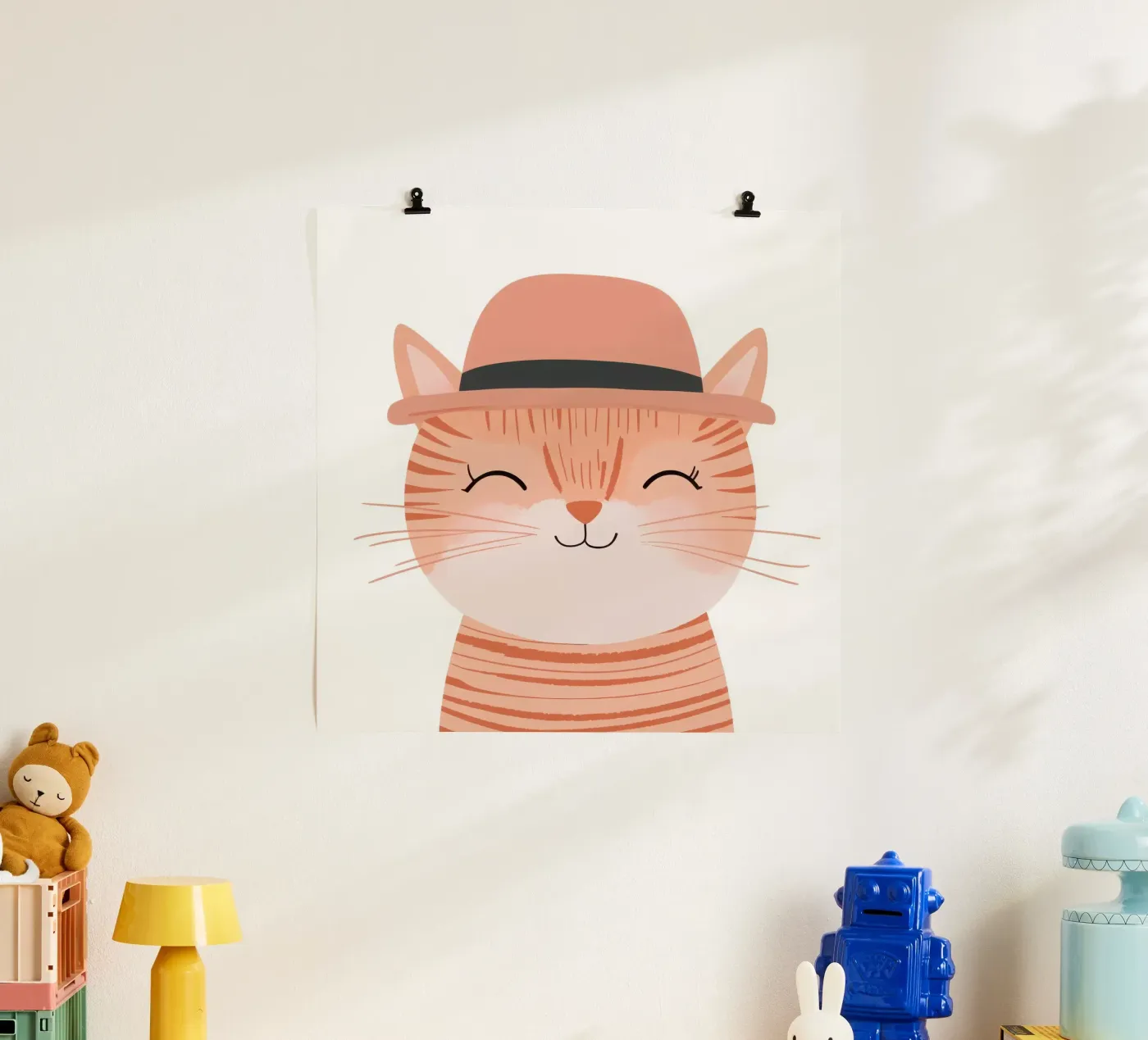 Cute cat 3 poster van So Cute Land - Affiches et posters