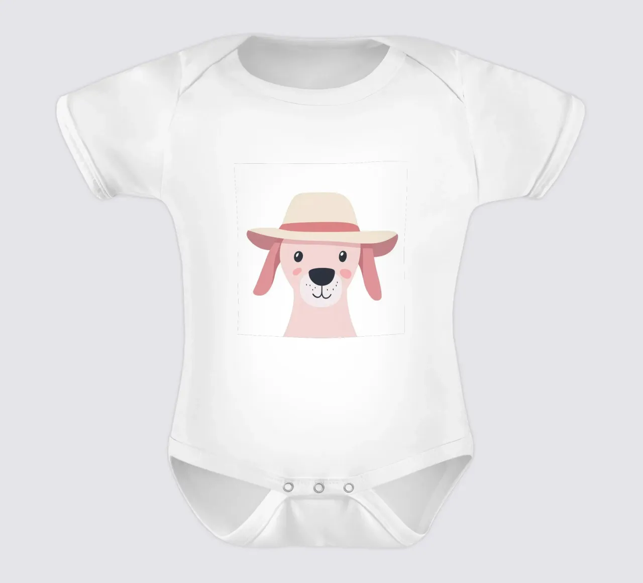 Cute Dog 1 body neonato maniche corte da So Cute Land - Affiches et posters