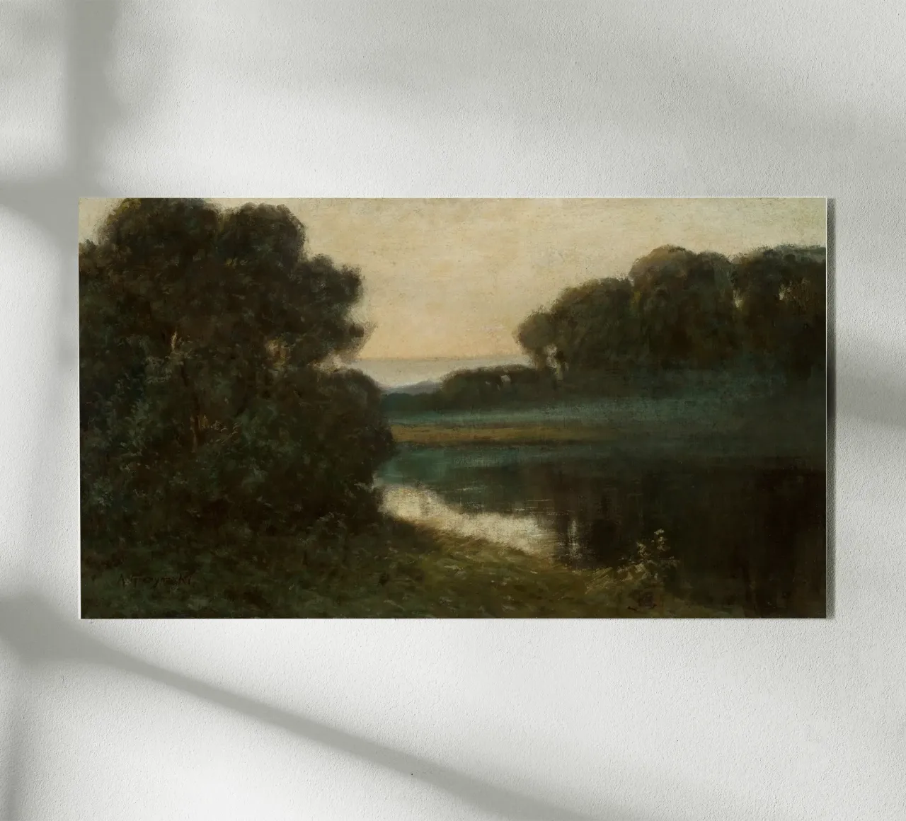 Riverside Landscape plexiglass da apoloprints