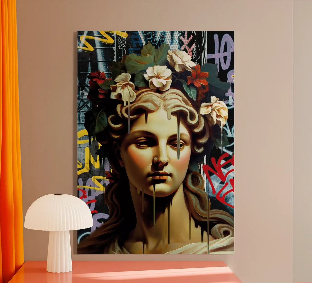 Vandal Pietà plexiglass da Dikhotomy