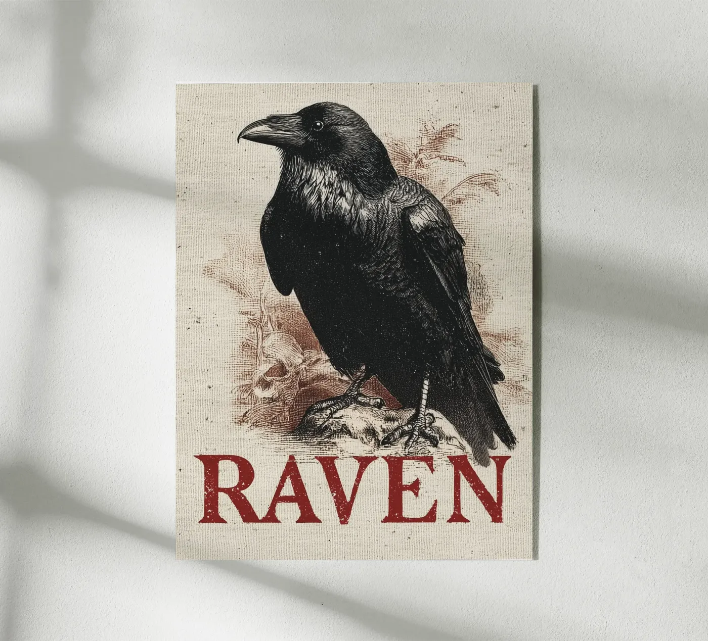 Raven plexiglas de Puschkinowa