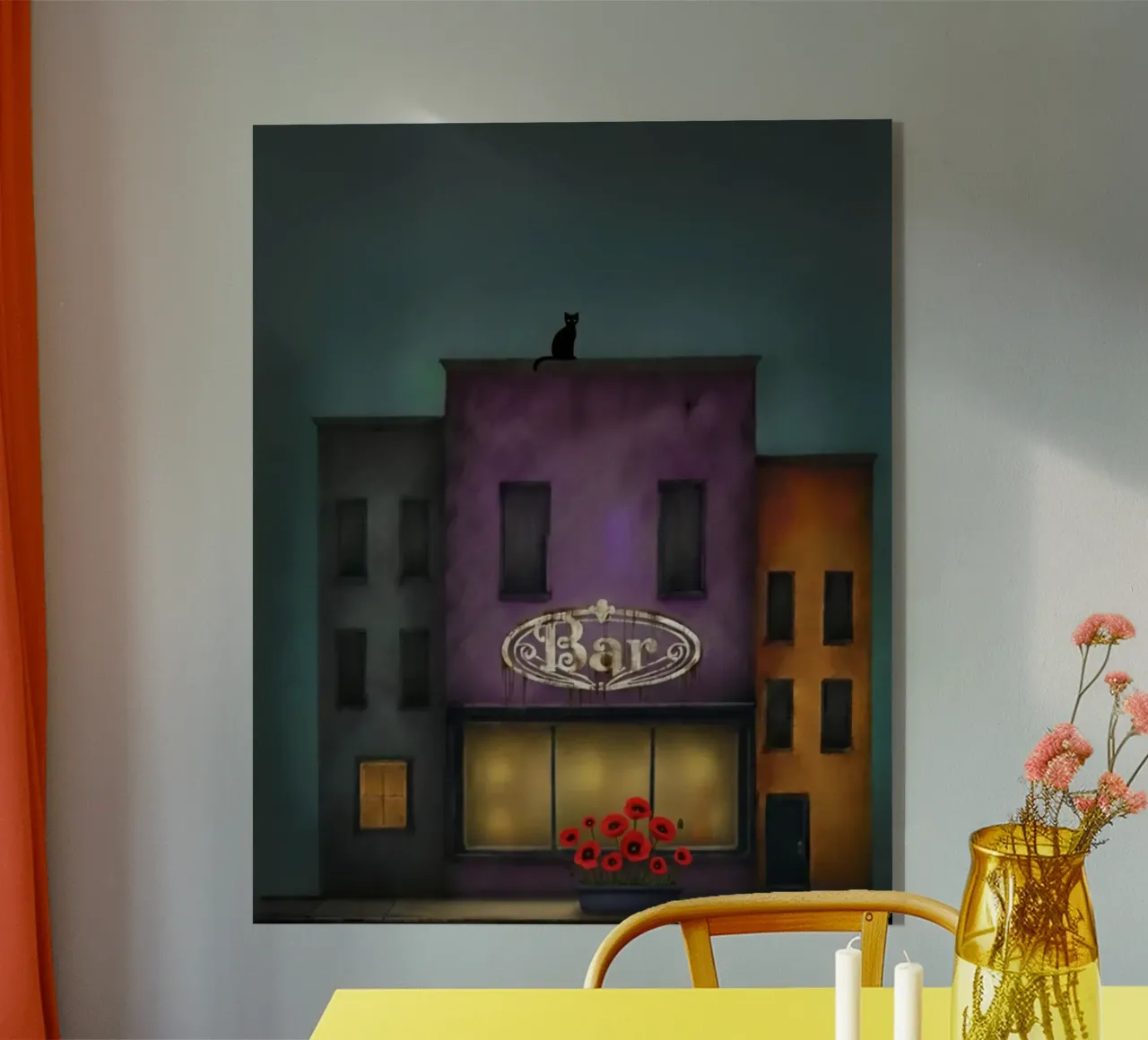 The Cat plexiglass da vincenzomarzocchiartist