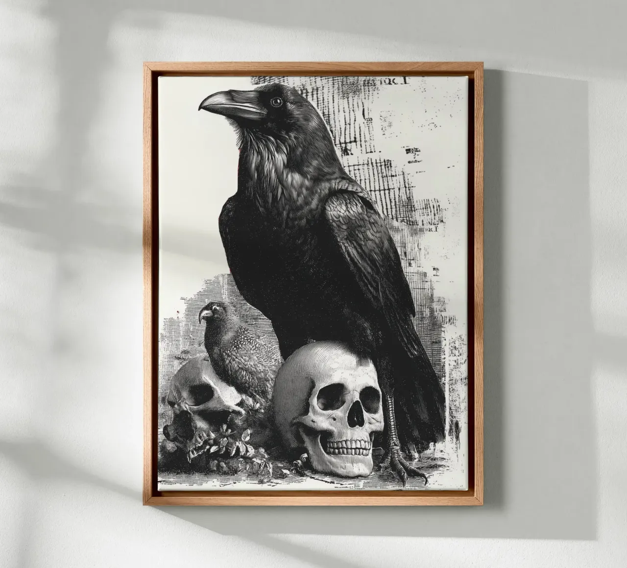 Raven canvas van Puschkinowa