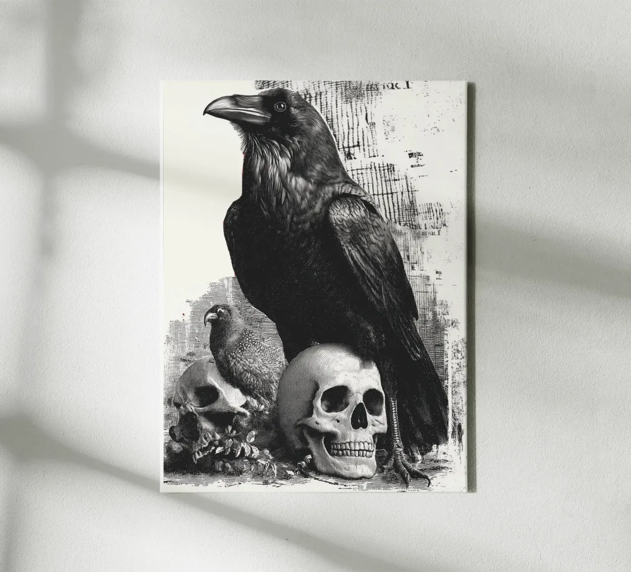 Raven canvas van Puschkinowa