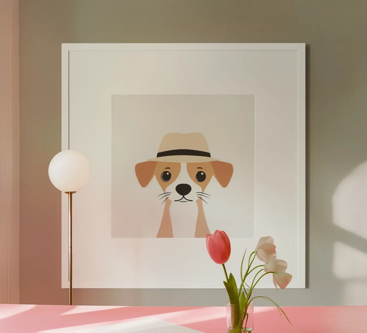 Cute Dog 2 carta hahnemühle da So Cute Land - Affiches et posters