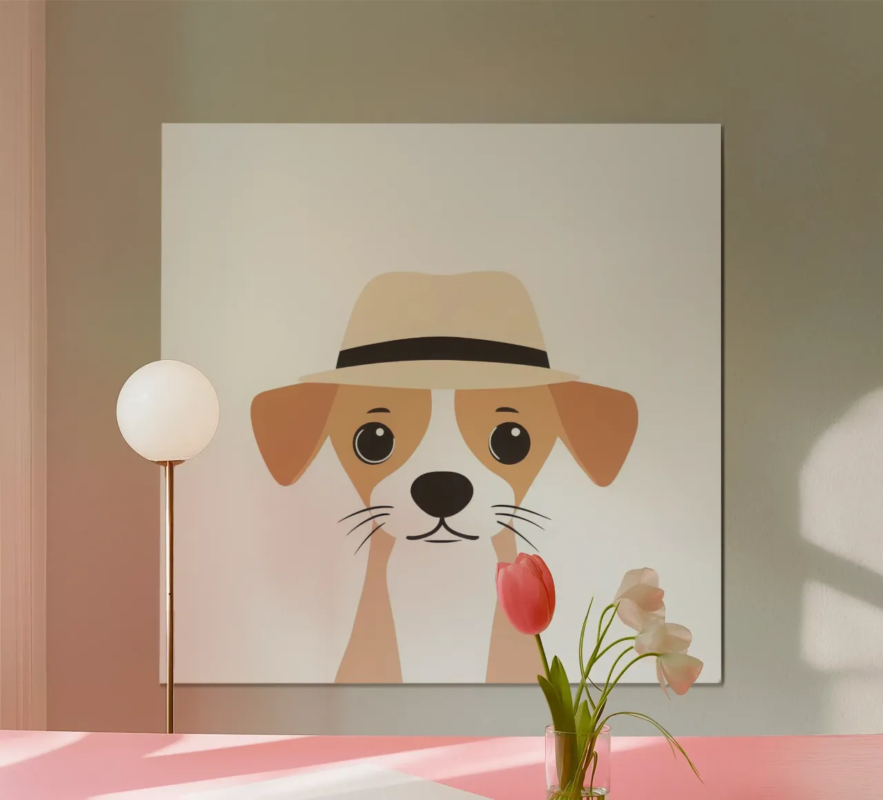Cute Dog 2 carta hahnemühle da So Cute Land - Affiches et posters