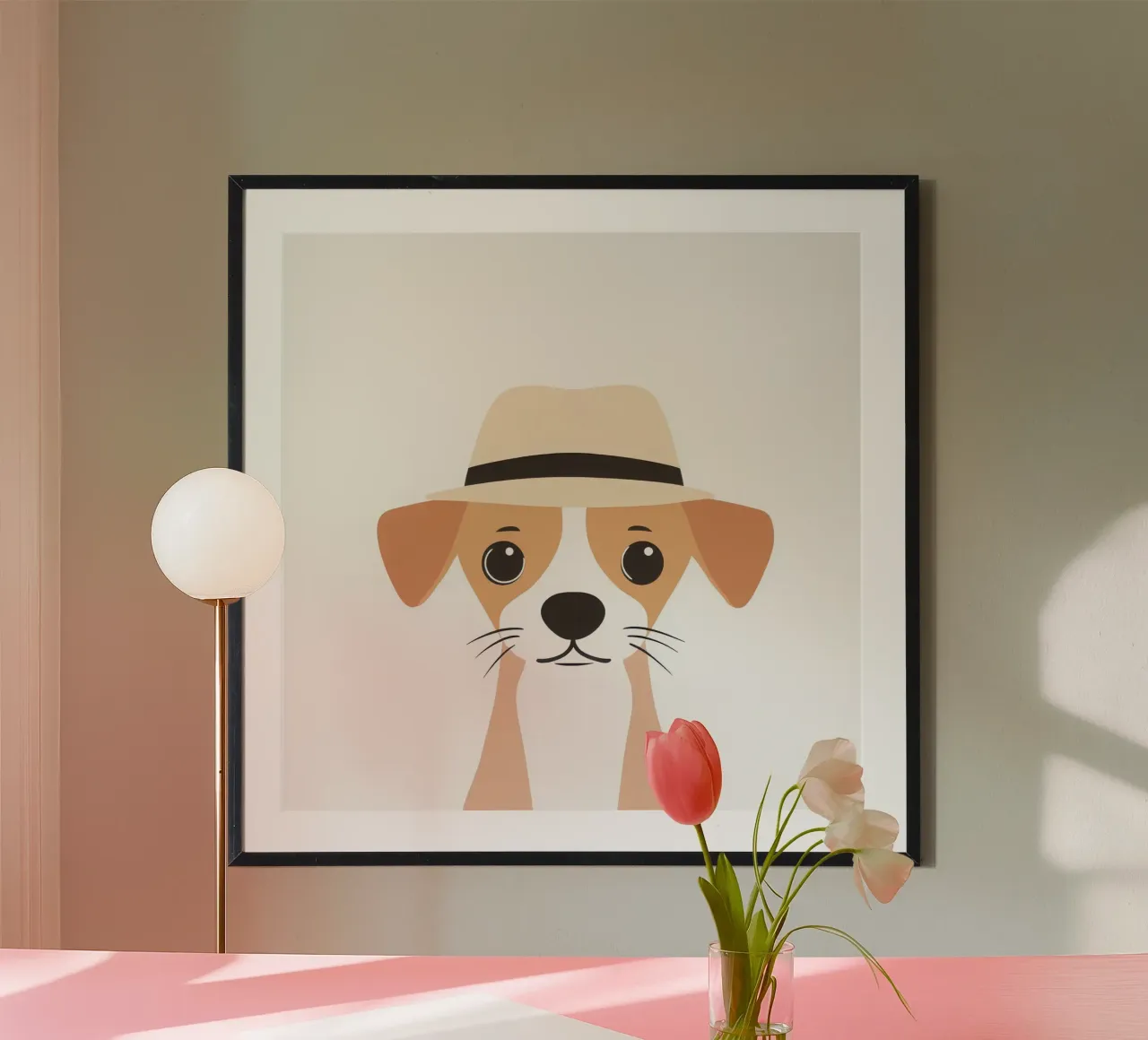 Cute Dog 2 carta hahnemühle da So Cute Land - Affiches et posters