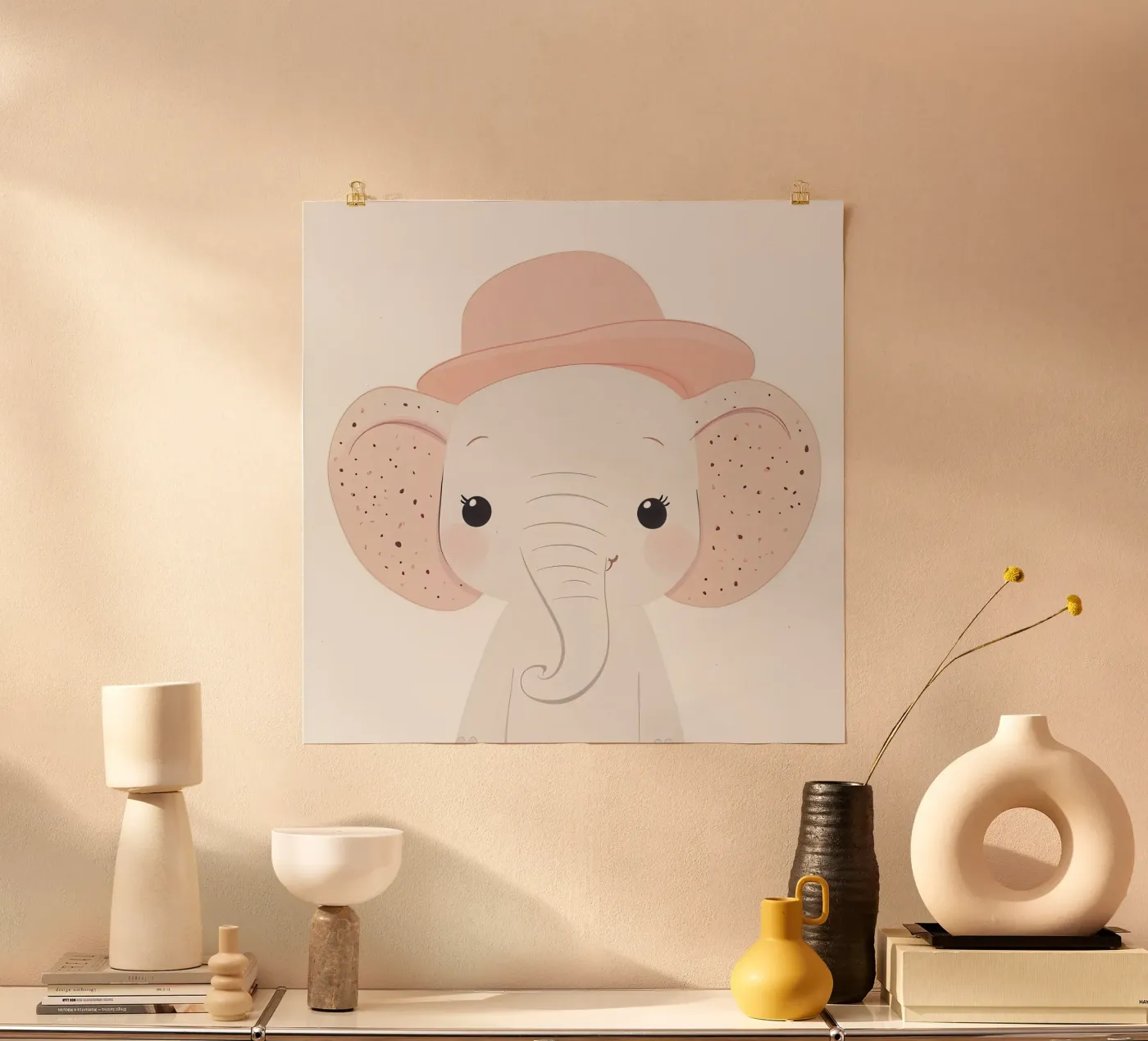 Cute Elephant poster da So Cute Land - Affiches et posters