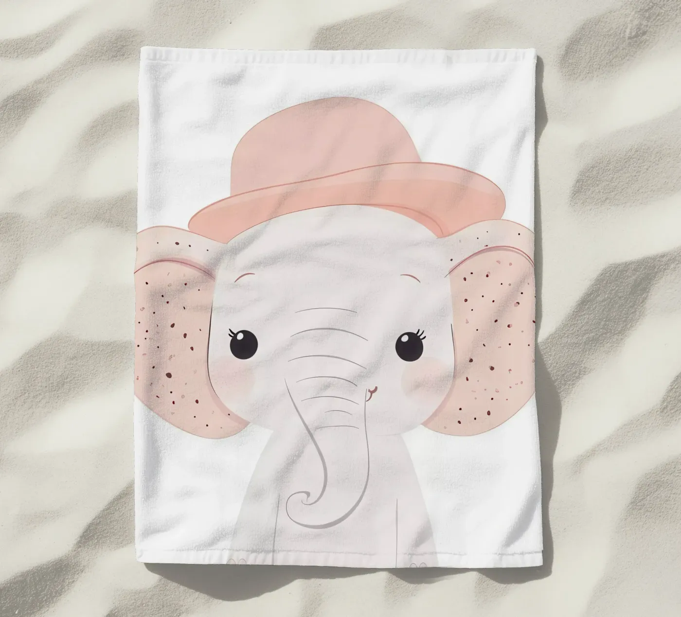 Cute Elephant telo mare da So Cute Land - Affiches et posters