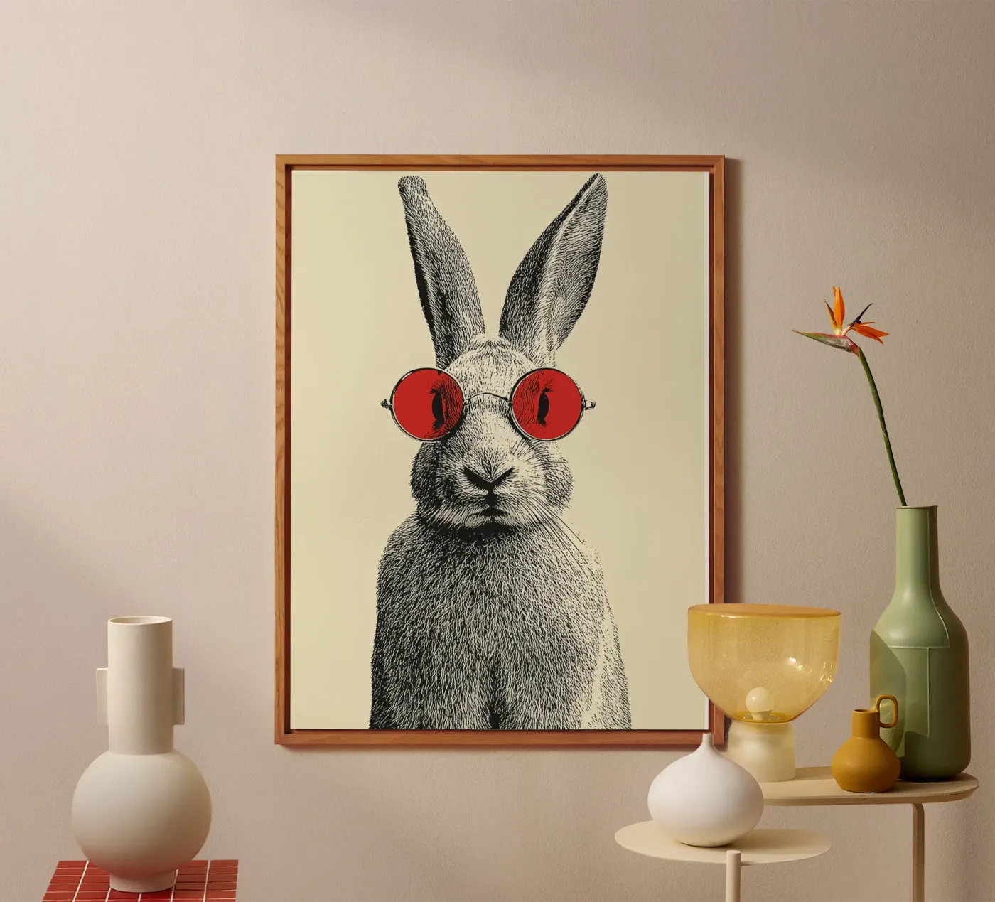 Hare with foresight forex-plaat van Puschkinowa
