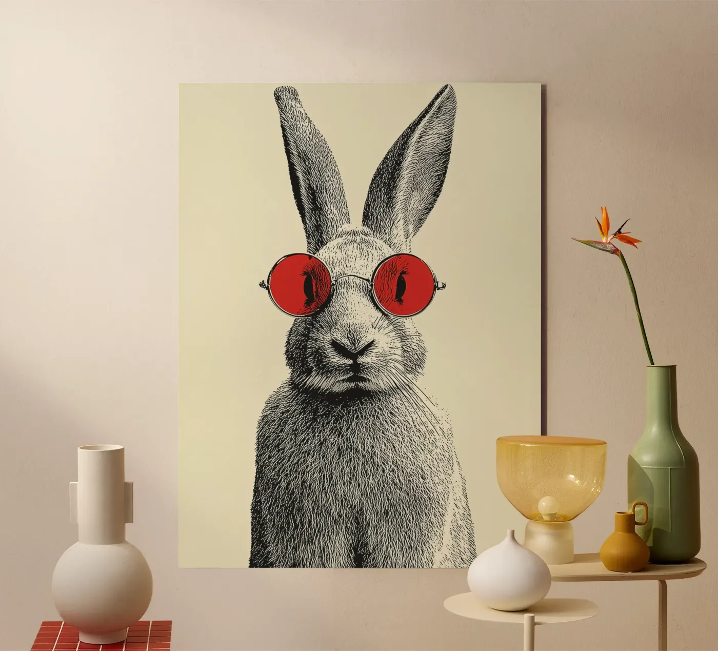 Hare with foresight forex-plaat van Puschkinowa