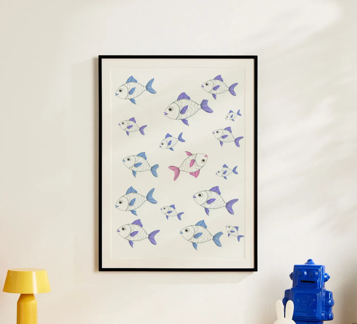 Fischtime poster by Tabea Jule