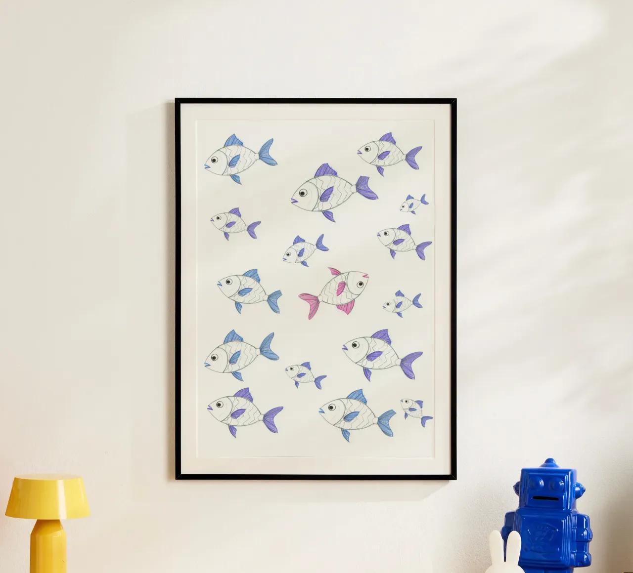 Fischtime poster by Tabea Jule