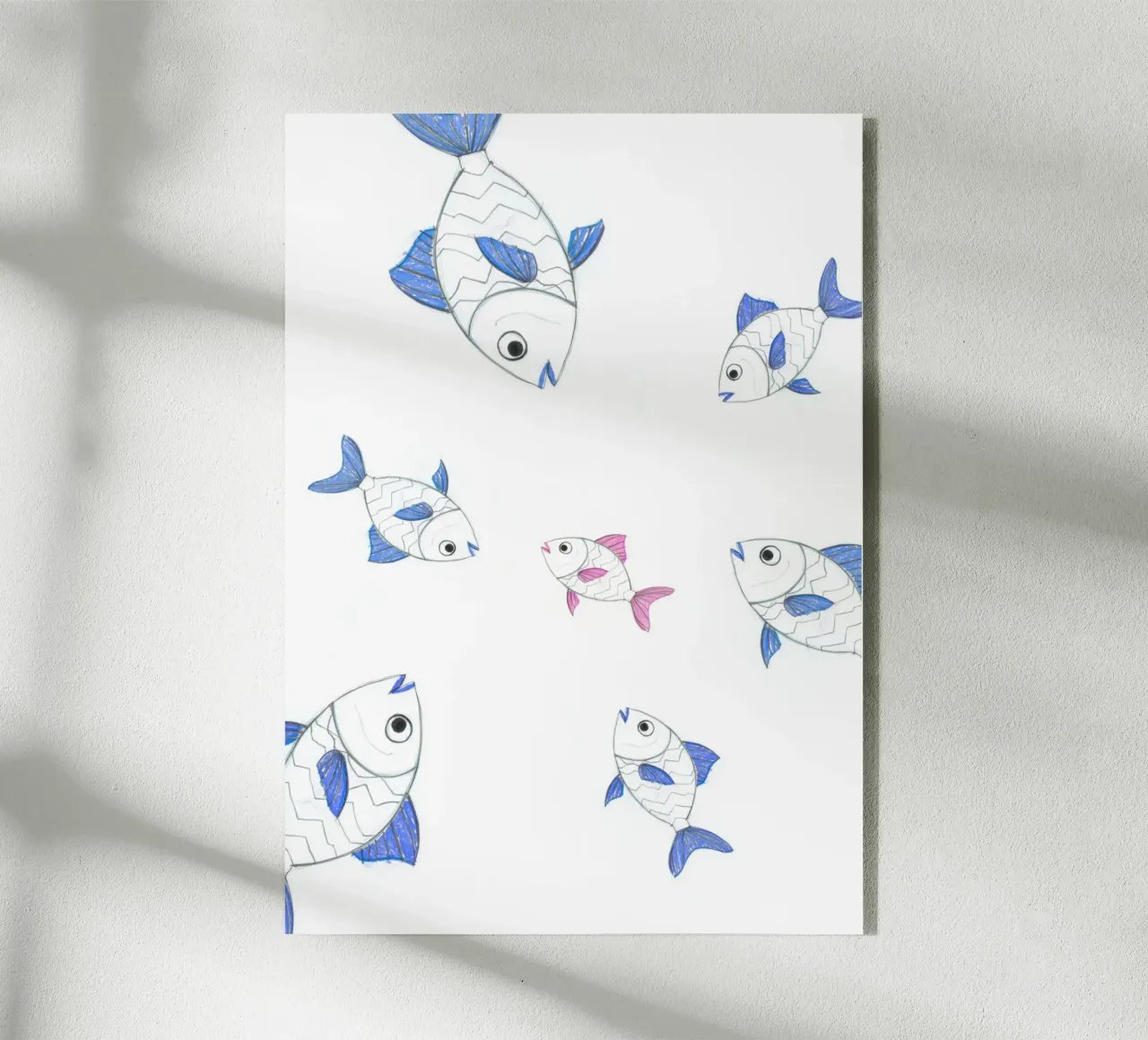 Fischparty plexiglass da Tabea Jule