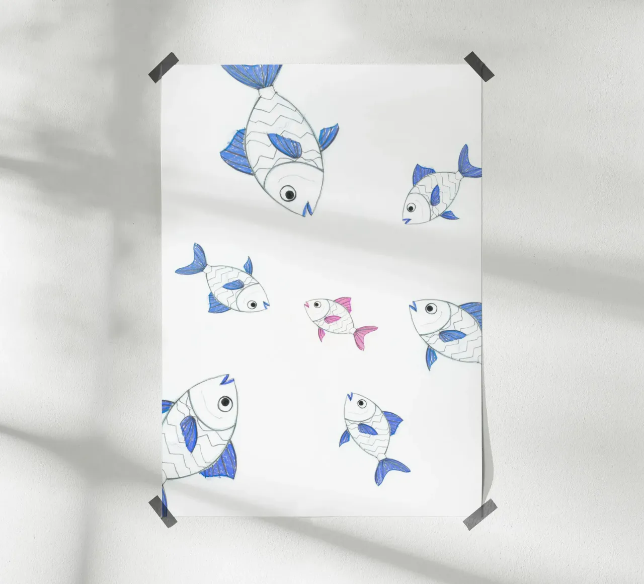 Fischparty poster da Tabea Jule