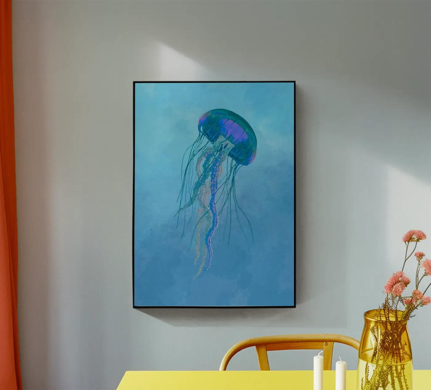 Jellyfish Acryl-Glas von NorthLine