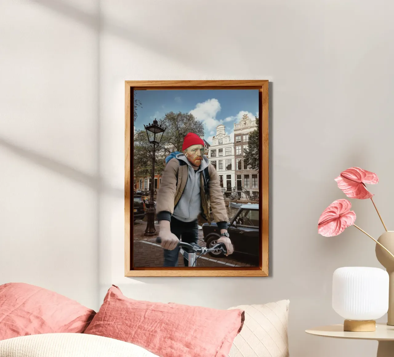 Vincent in Amsterdam alu-dibond by Dikhotomy