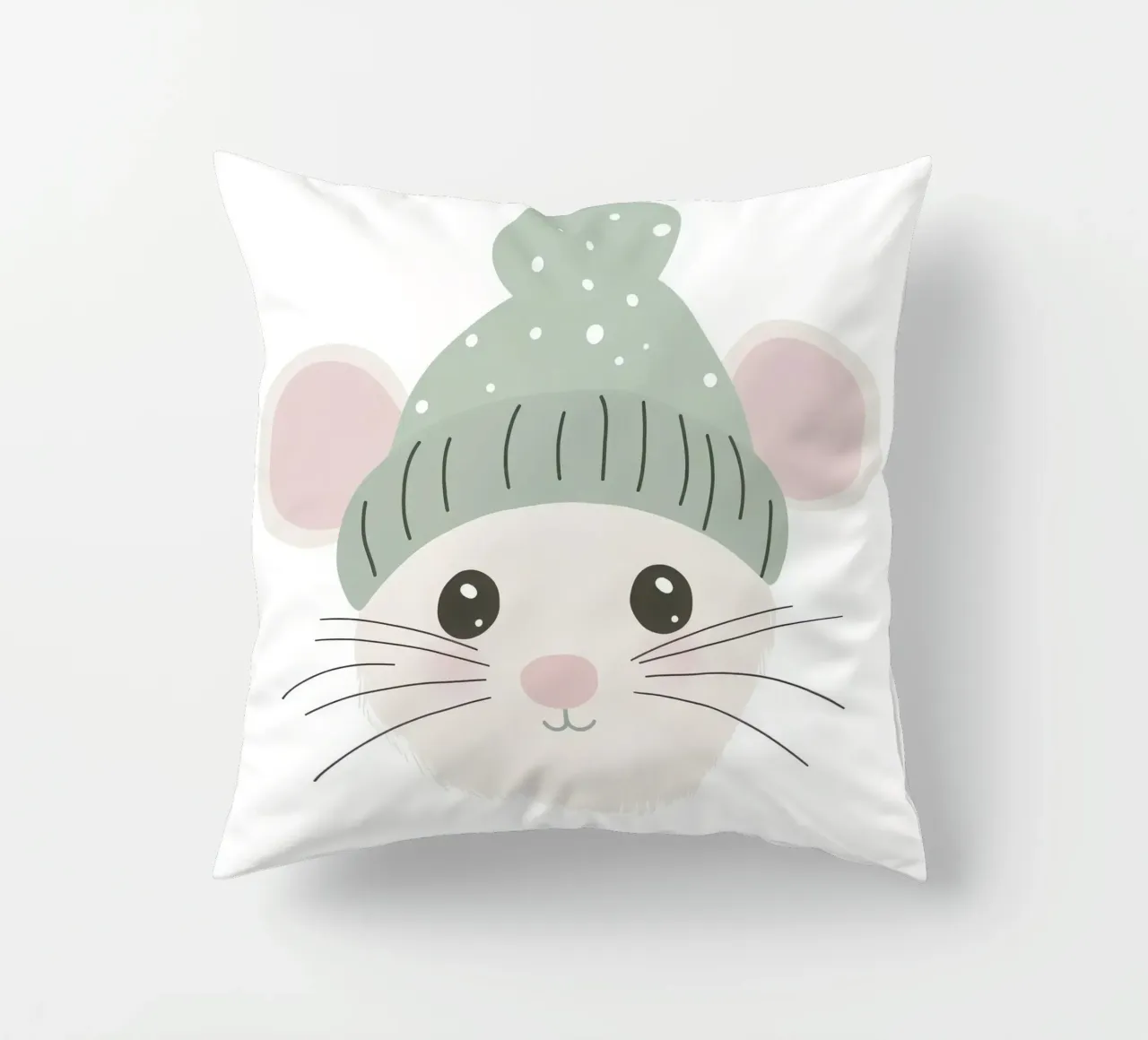 Cute Mouse 2 cuscino da So Cute Land - Affiches et posters