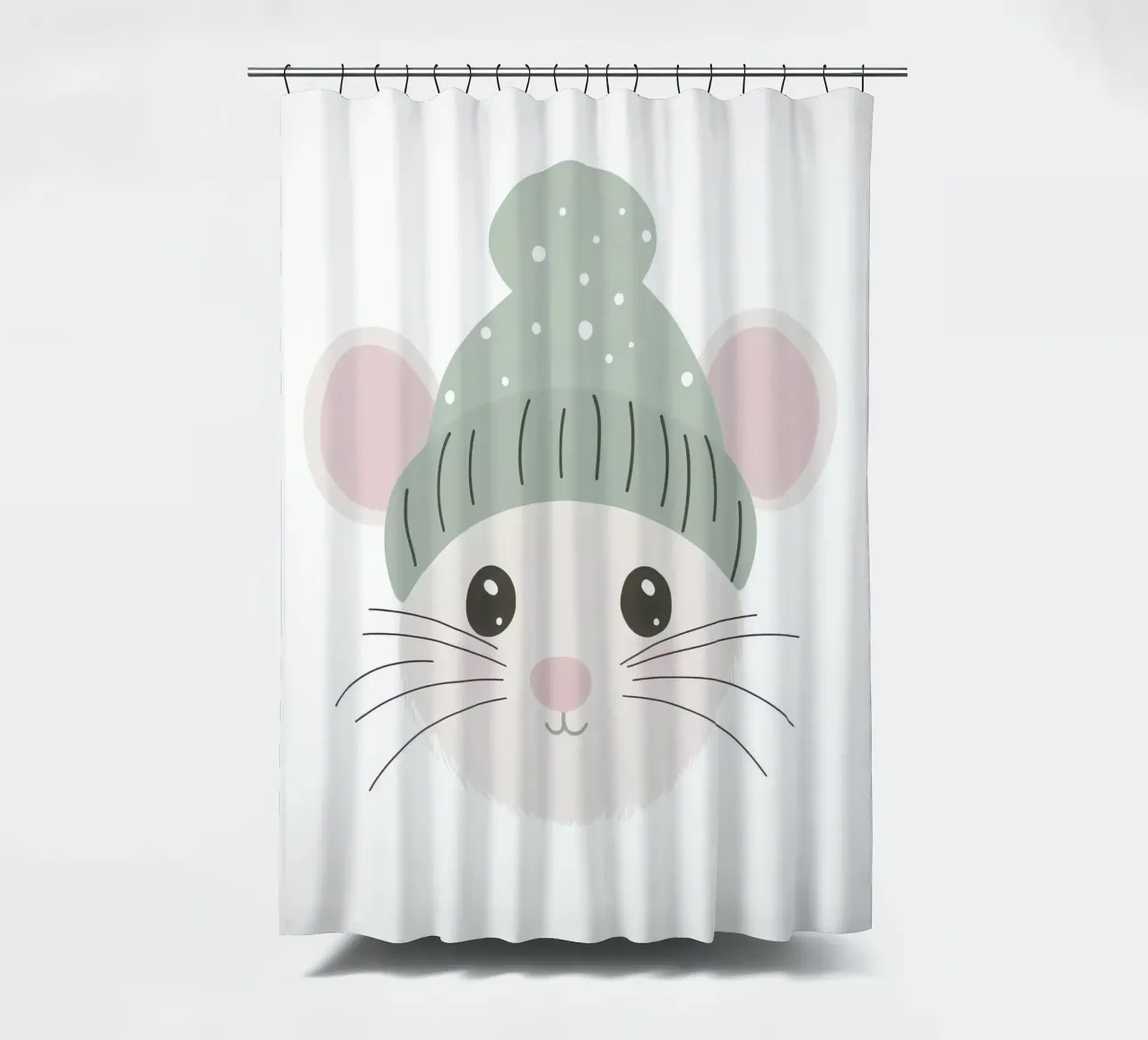 Cute Mouse 2 tenda da doccia da So Cute Land - Affiches et posters