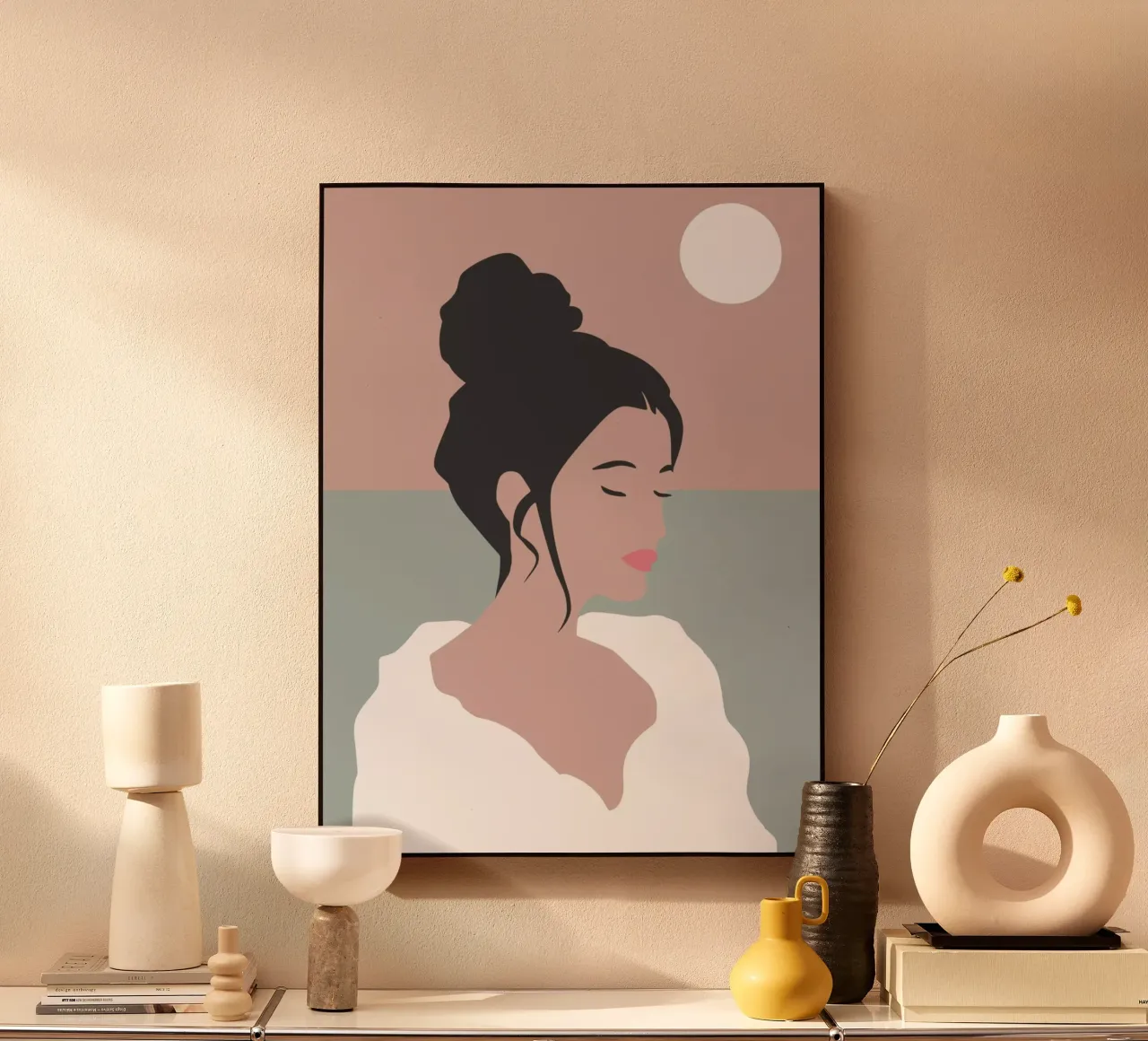 Softly She Dreams plexiglass da Soleil Basque