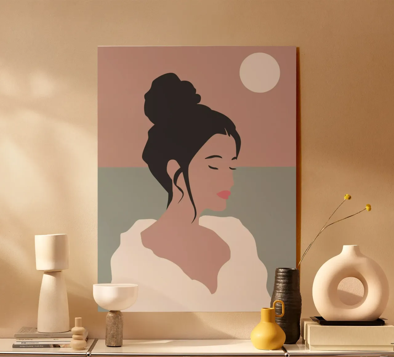 Softly She Dreams plexiglass da Soleil Basque