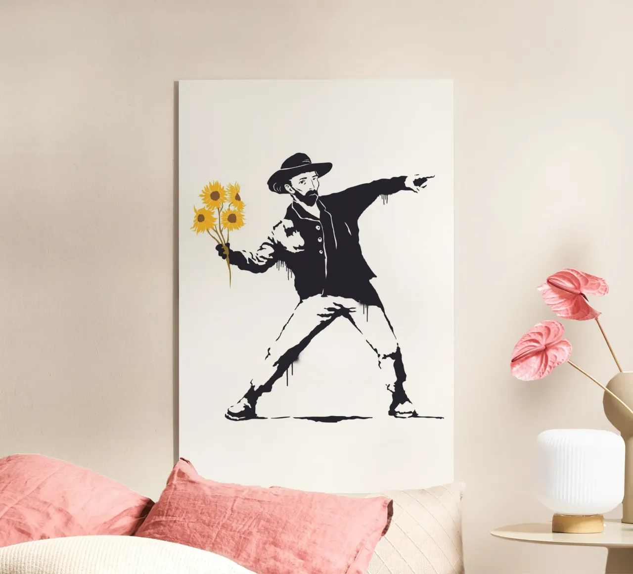 Vincent sunflowers plexiglass da Dikhotomy