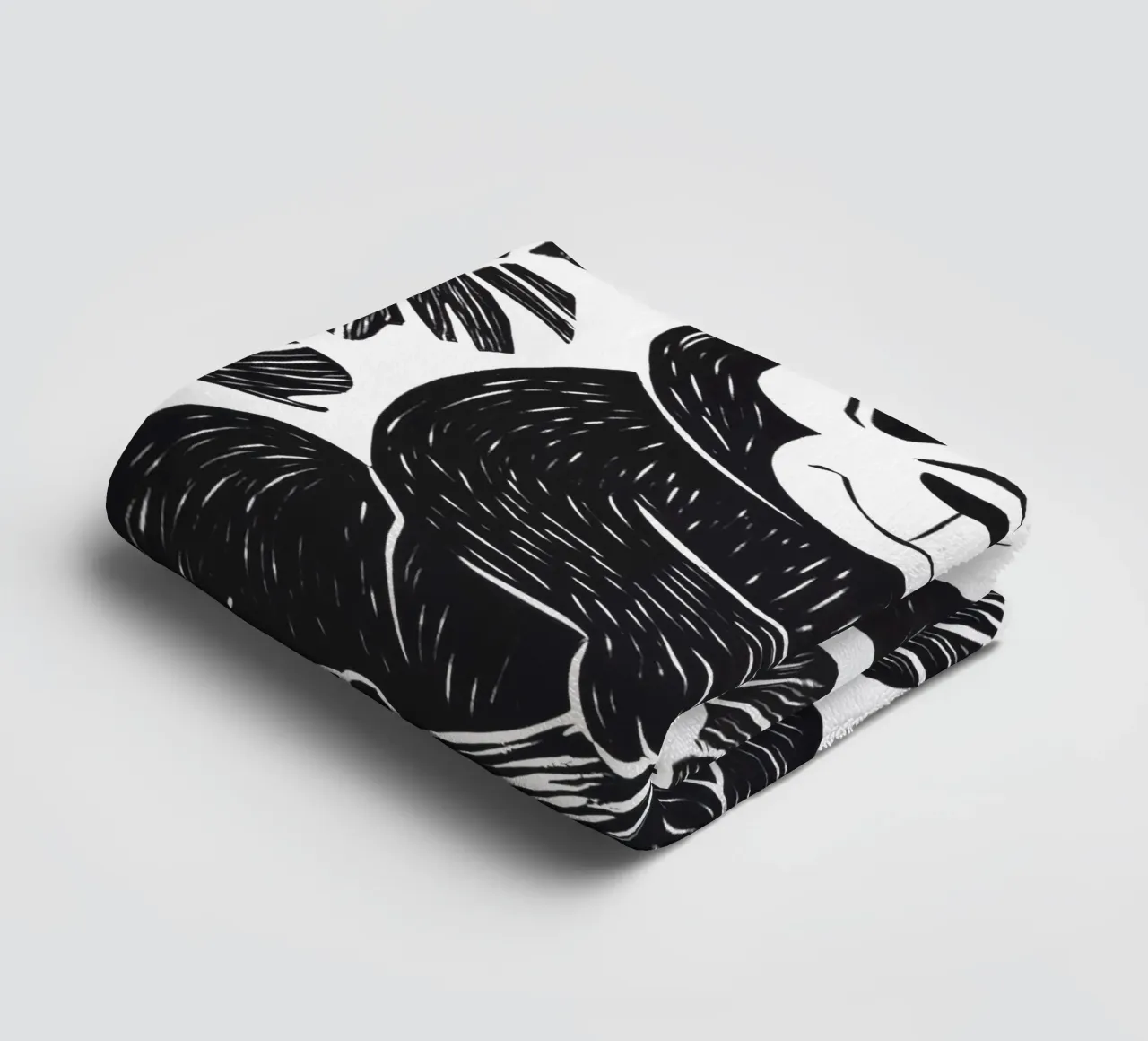 Bear child child motif towel by Autofocus