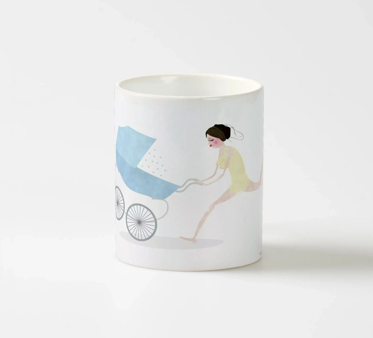 No More Waiting #3 tazza in ceramica da Mie Frey Damgaard