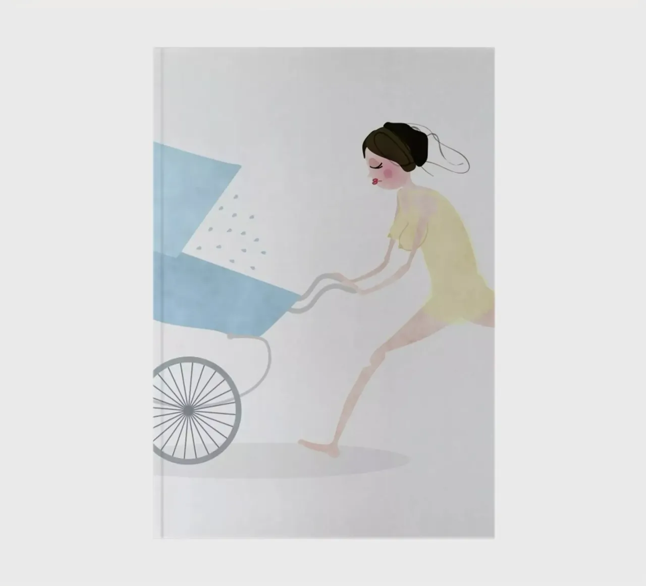 No More Waiting #3 notebook by Mie Frey Damgaard