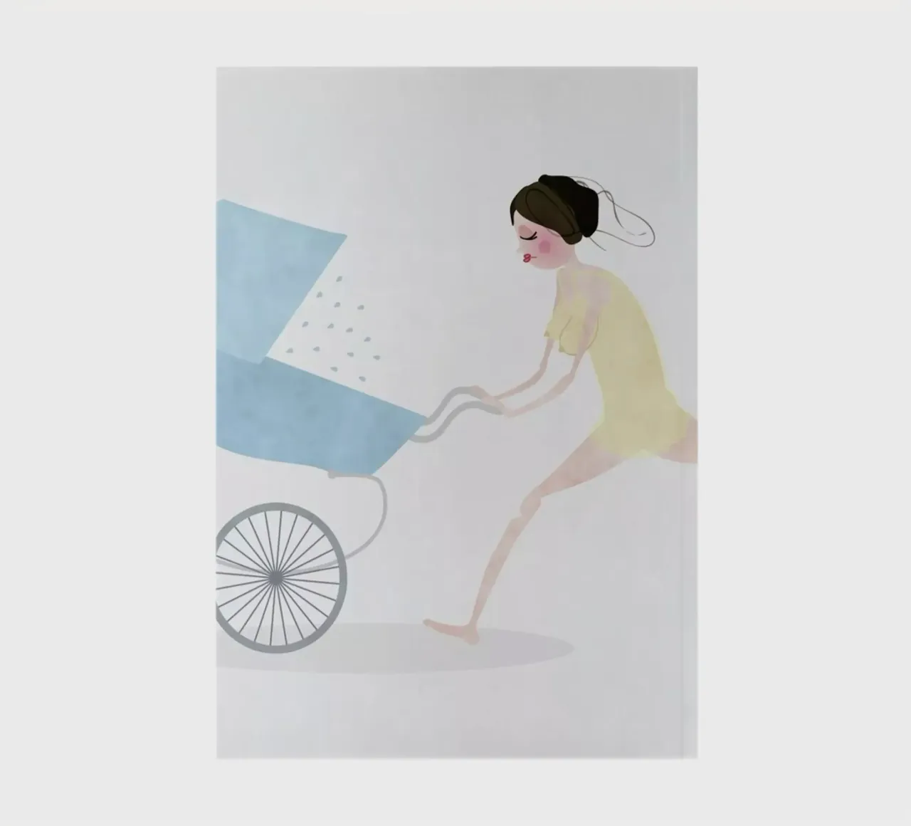 No More Waiting #3 notebook by Mie Frey Damgaard