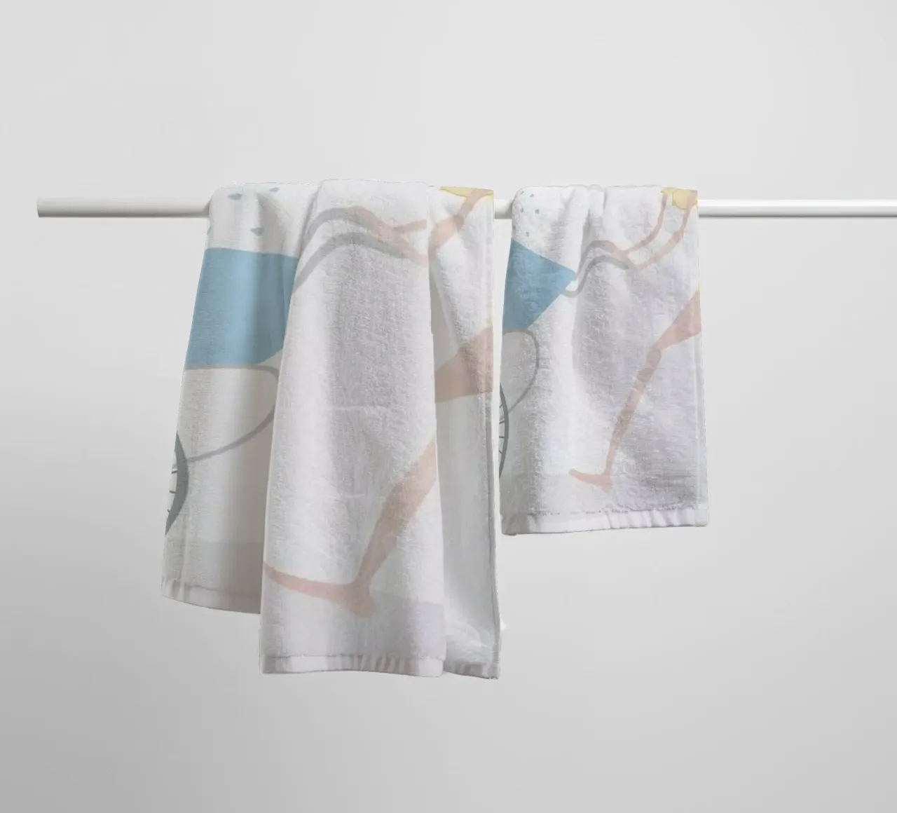 No More Waiting #3 asciugamano da bagno da Mie Frey Damgaard