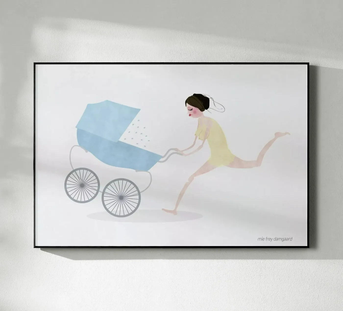 No More Waiting #3 plexiglass da Mie Frey Damgaard