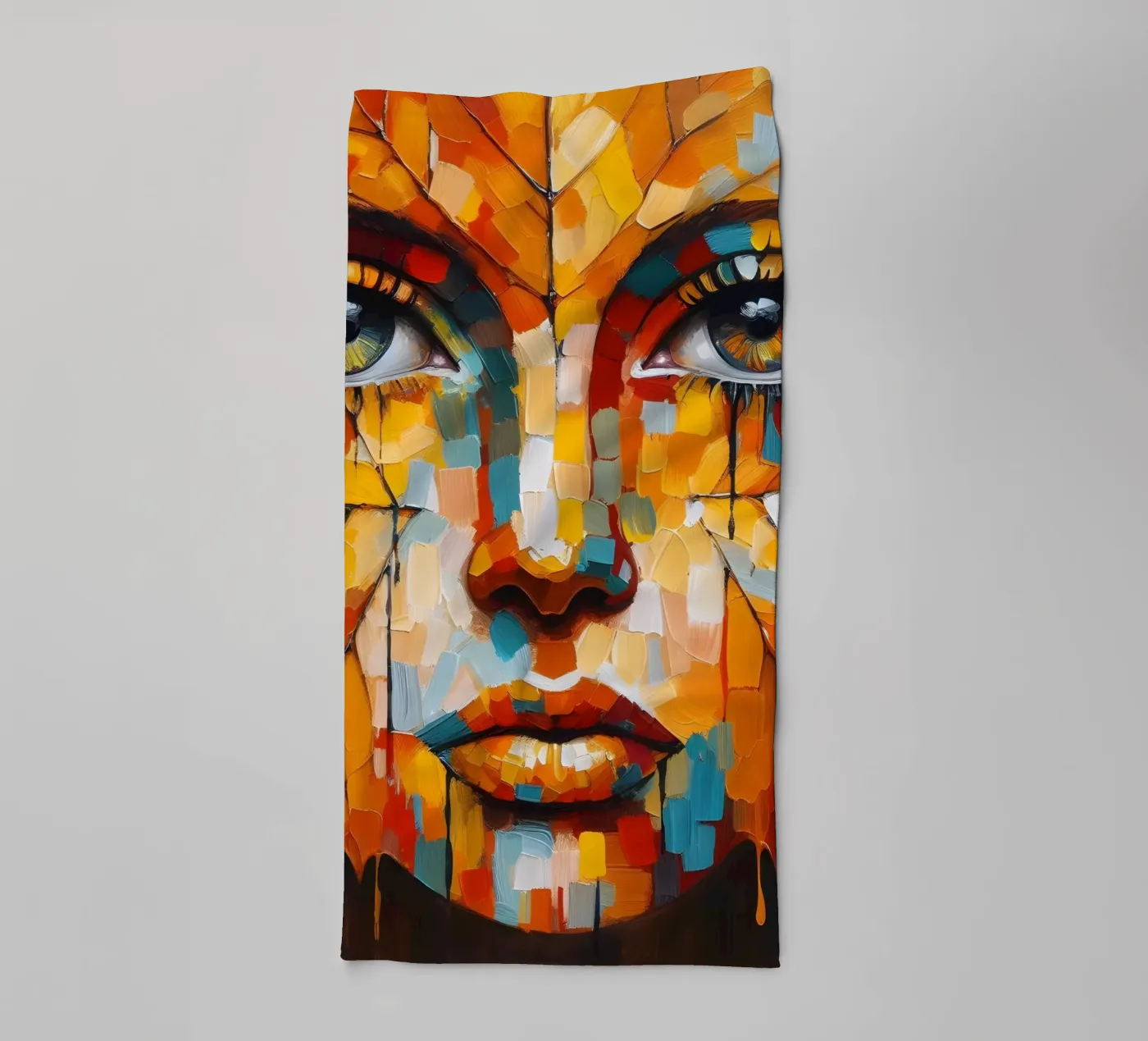 BLADER DOOR badhanddoek van ARTOMATIC