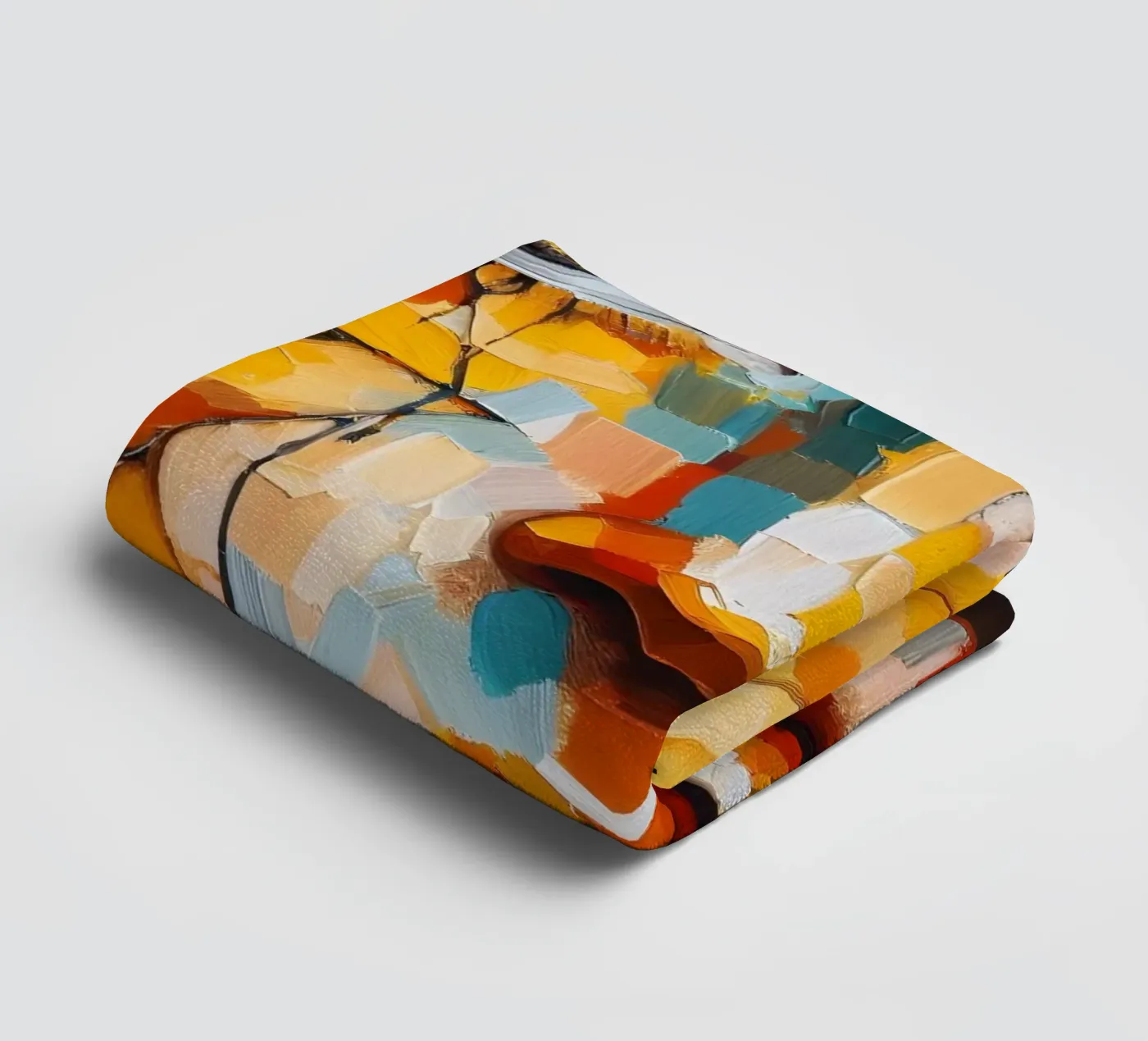 BLADER DOOR badhanddoek van ARTOMATIC