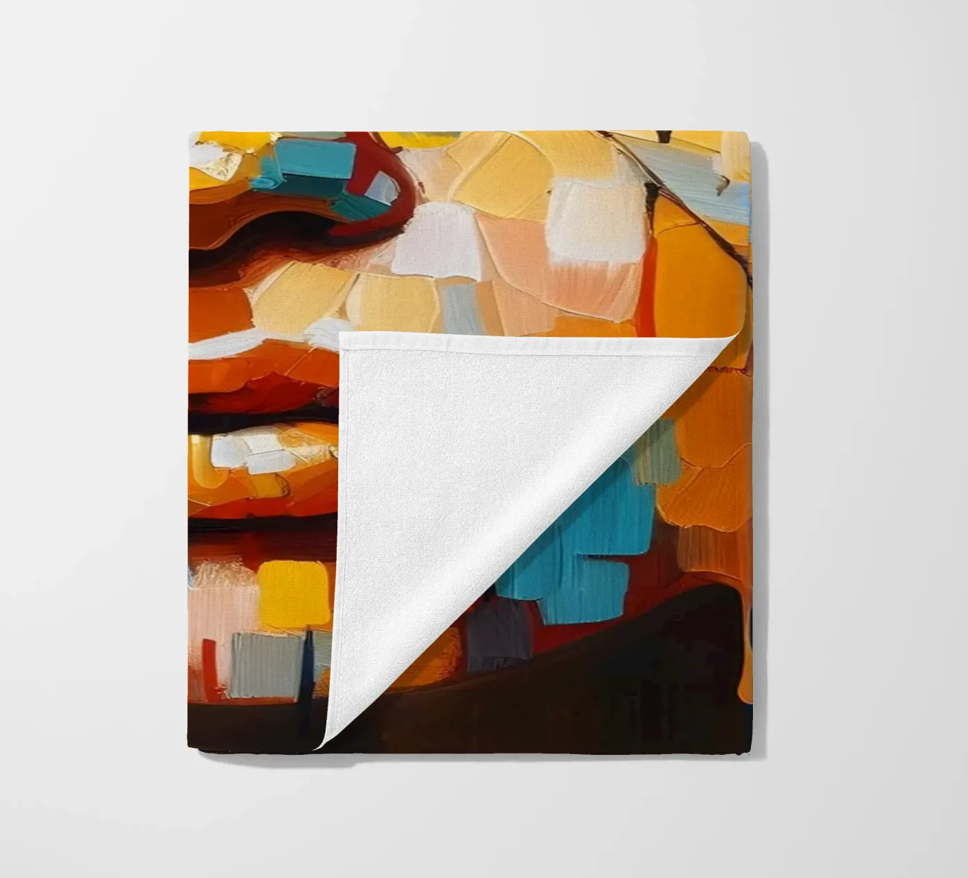 LEAF THROUGH Strandtuch von ARTOMATIC