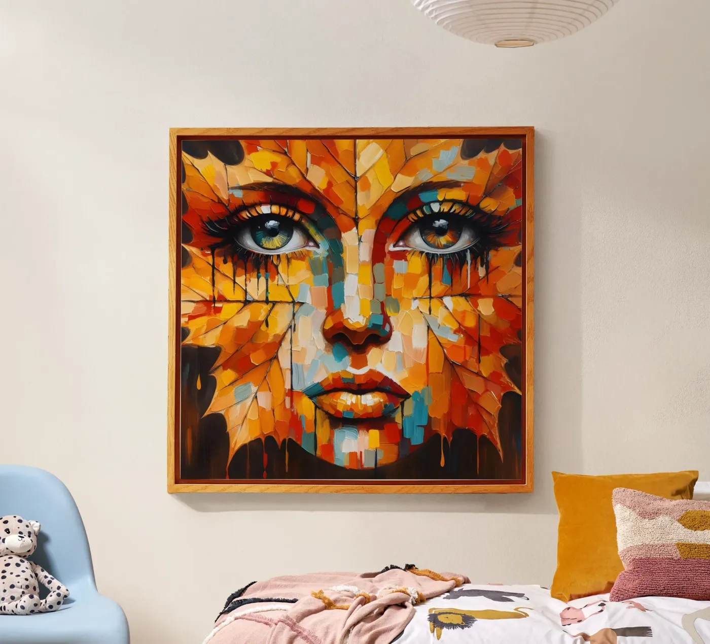 LEAF THROUGH acryl van ARTOMATIC