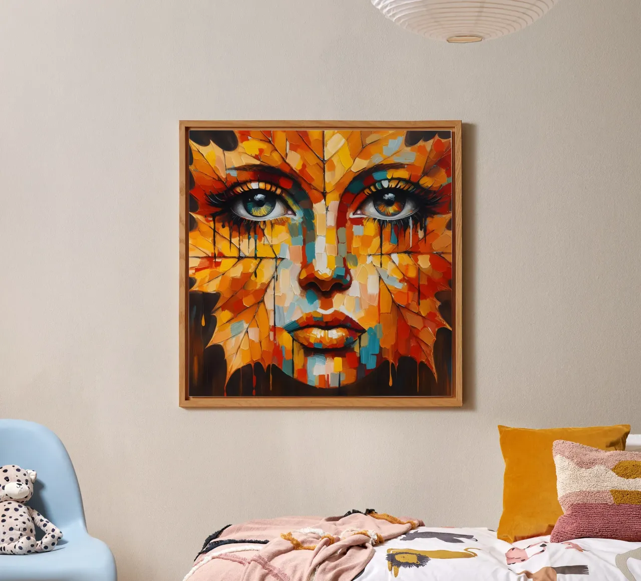 BLADER DOOR forex-plaat van ARTOMATIC