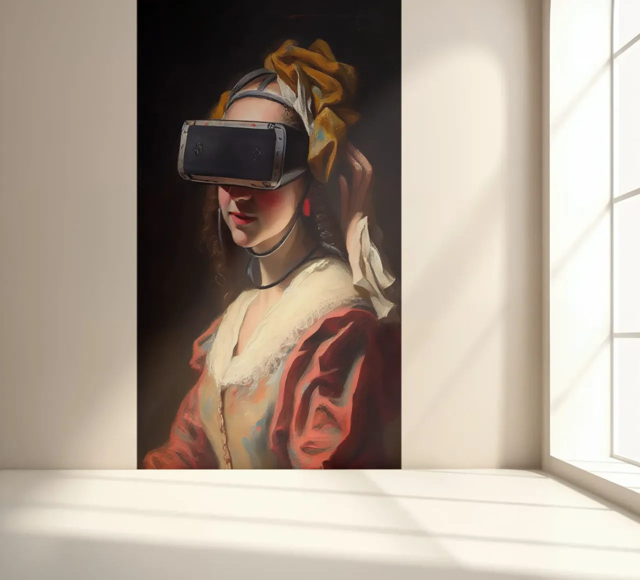 VR Experience fotobehang van Dikhotomy