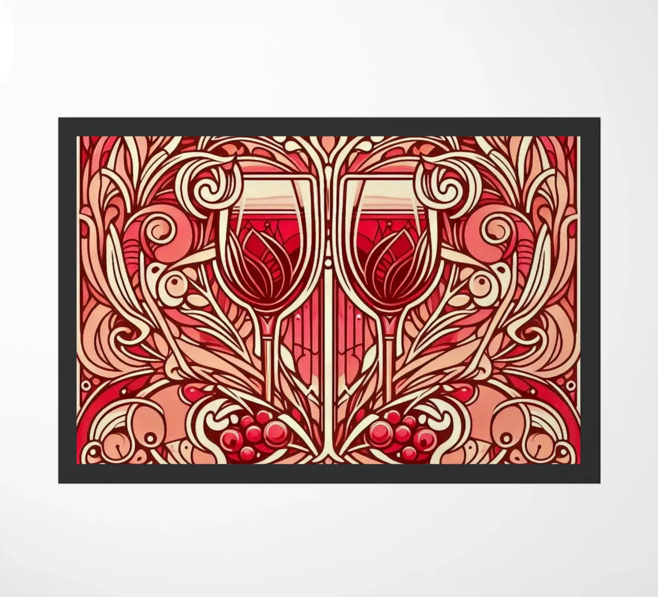 Wine o‘clock zerbino da Art-Nouveau-Dsg