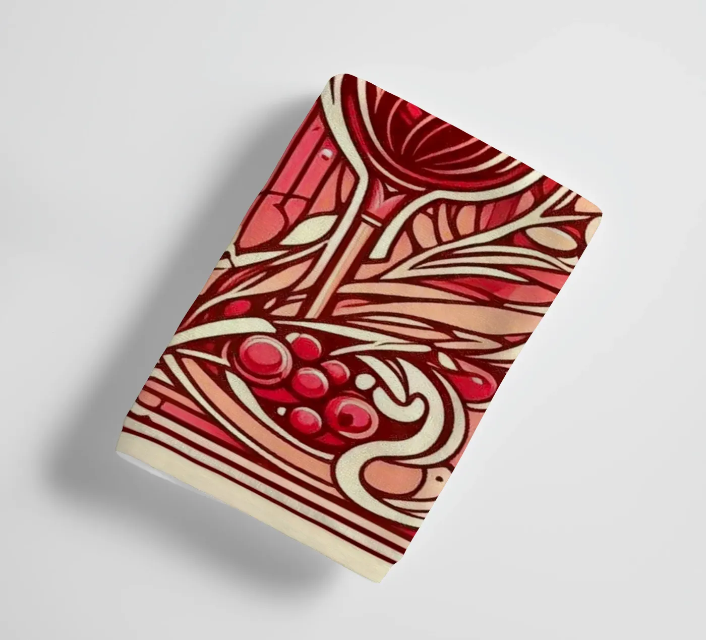 Wine o‘clock badhanddoek van Art-Nouveau-Dsg