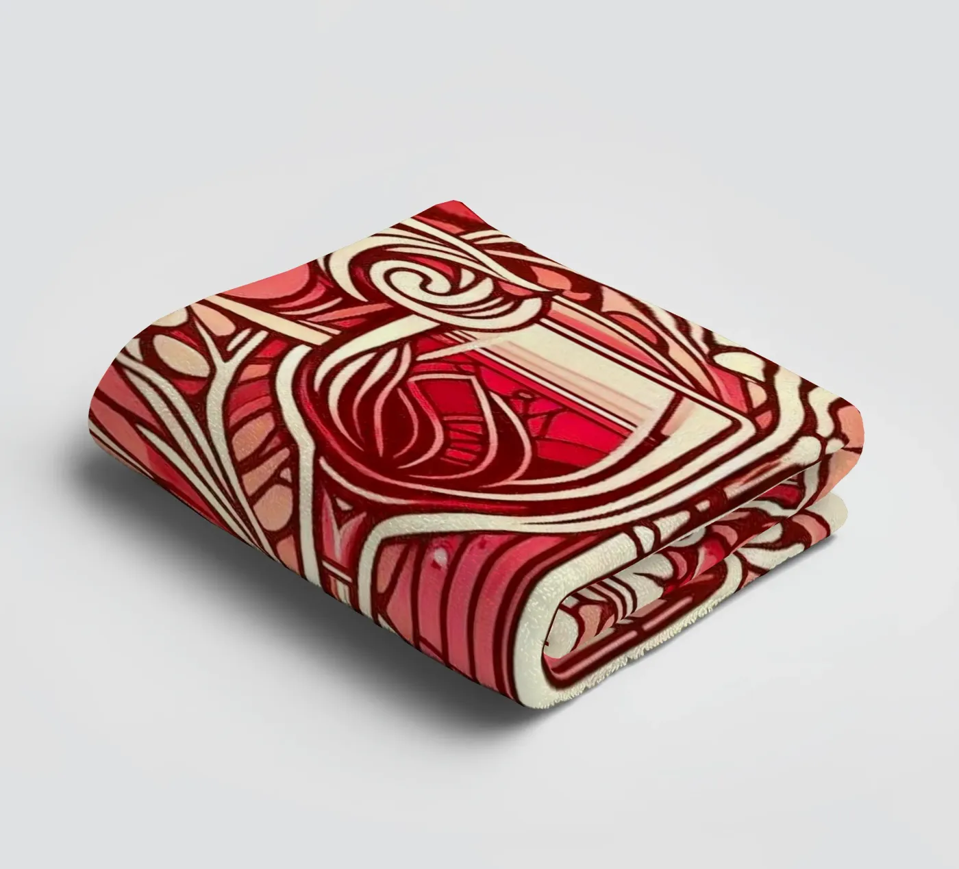Wine o‘clock badhanddoek van Art-Nouveau-Dsg