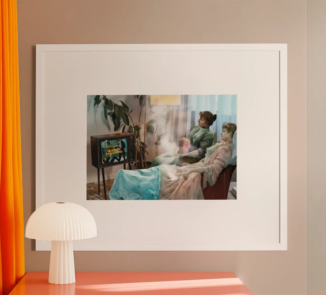 Watch a movie poster con telaio in alluminio da Dikhotomy