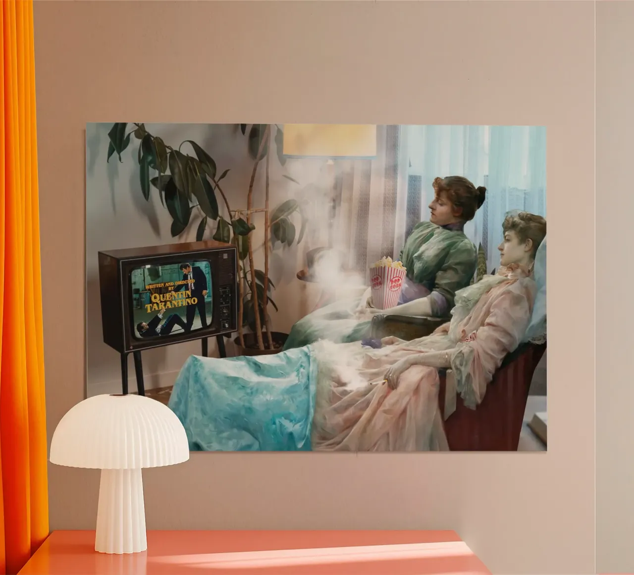 Watch a movie poster con telaio in alluminio da Dikhotomy